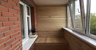Отделка, остекление, утепление балконов в Вязьме от 204 руб. м/2.